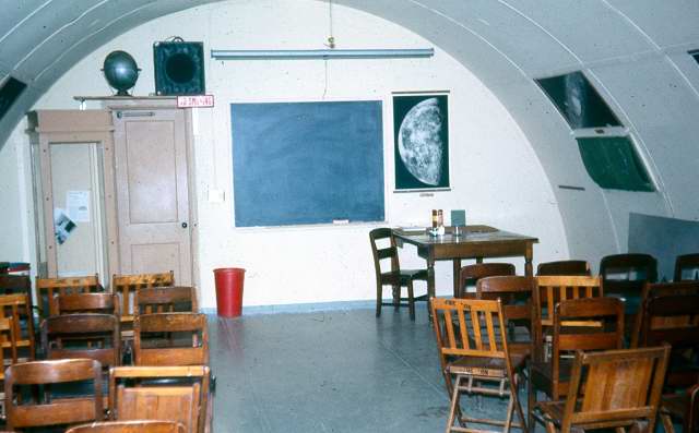 1965 - Quonset meeting room