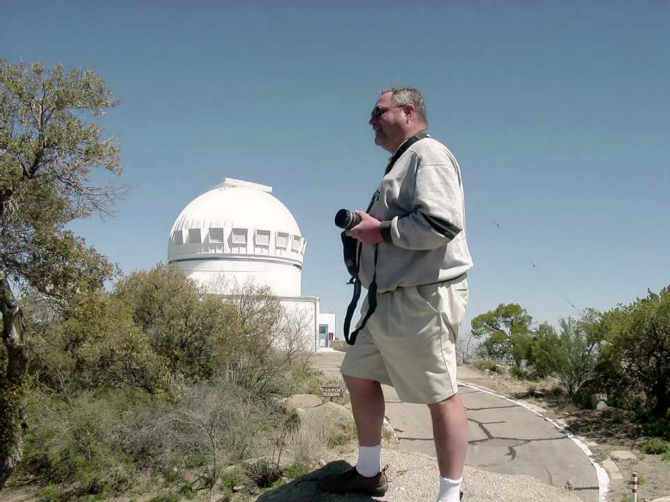 Gerry Samolyk at Kitt Peak National Observatory