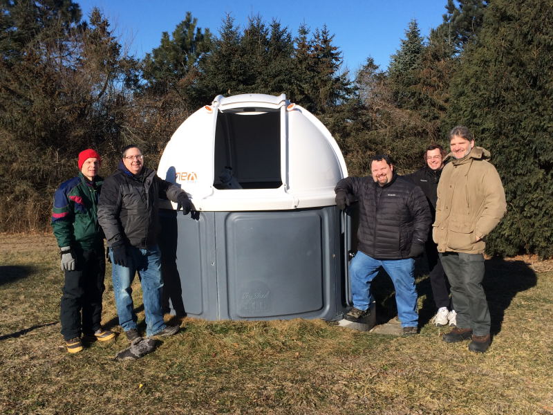 2018 - New Dome for the Solar Observatory