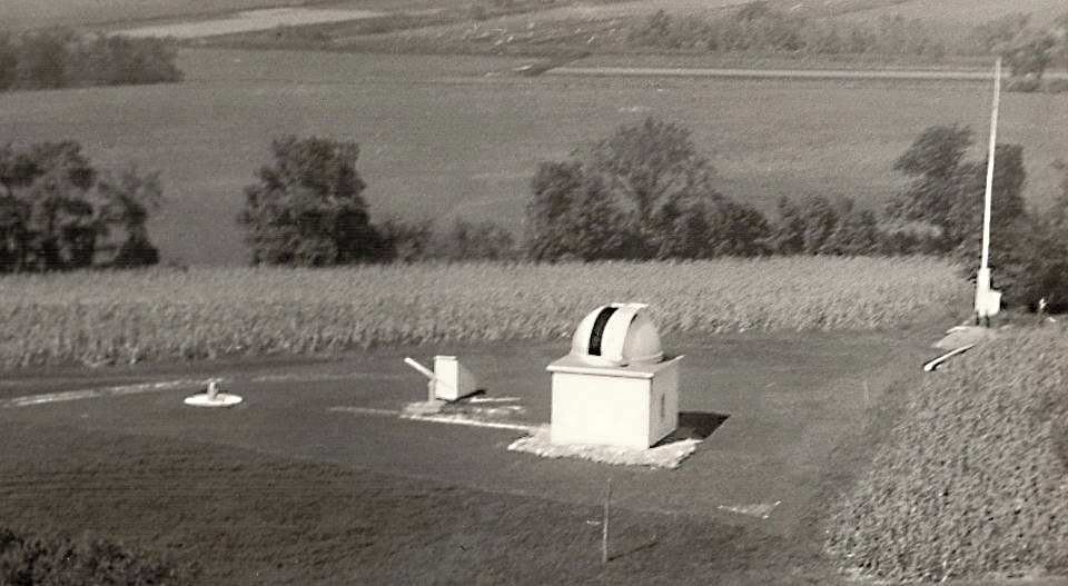 Field of Dreams view of the observatory in 1938.