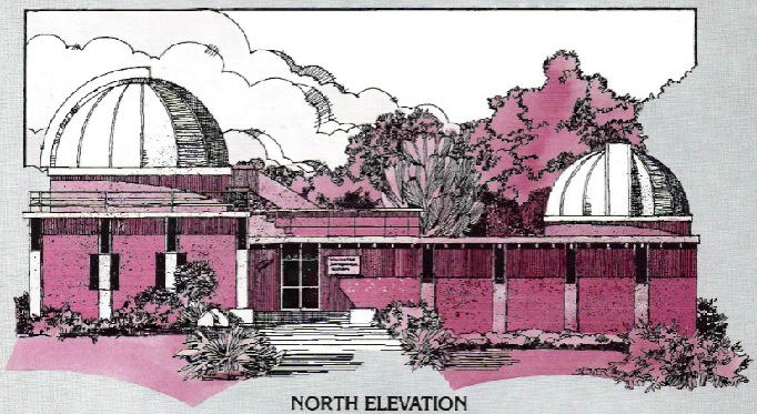 Exterior rendering of proposed new observatory near Holy Hill.