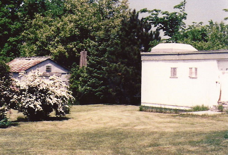 View of the converted Monestary - now called the Satellite Shed.