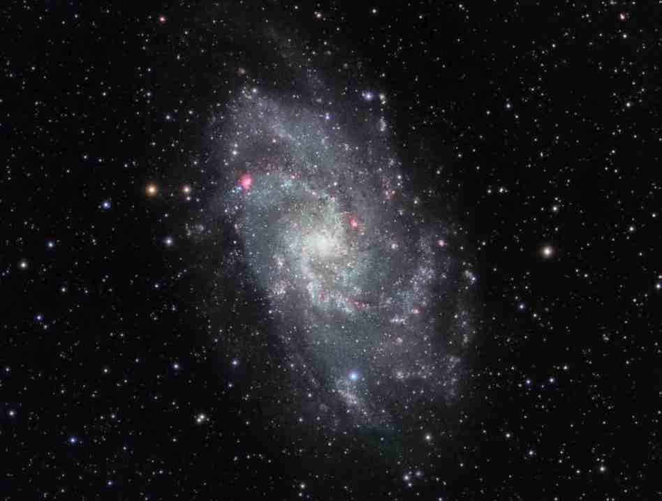M33 Galaxy. MAS Image.