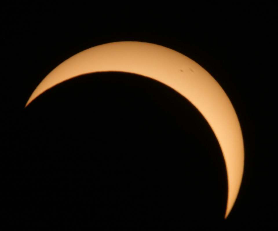 Sun - 
		Just Before Total Eclipse