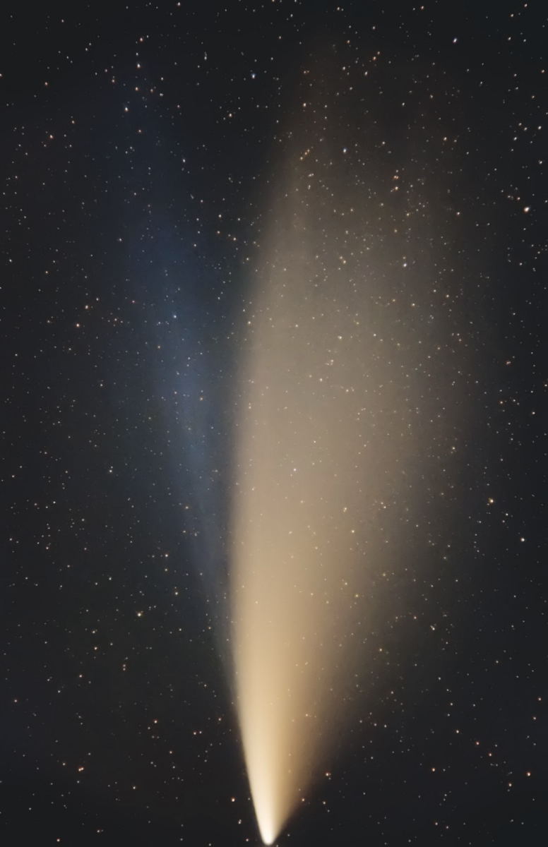 Comet NEOWISE at 135mm by Chad Andrist 