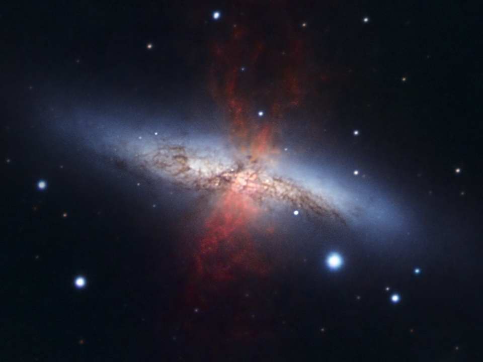 M82 taken from the G-Scope