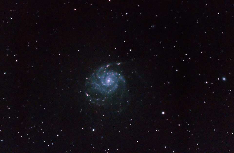 M101 - Pinwheel Galaxy by Matthew Ryno 