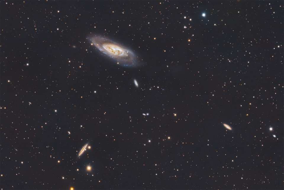 M106 and Neighbors by Chad Andrist 