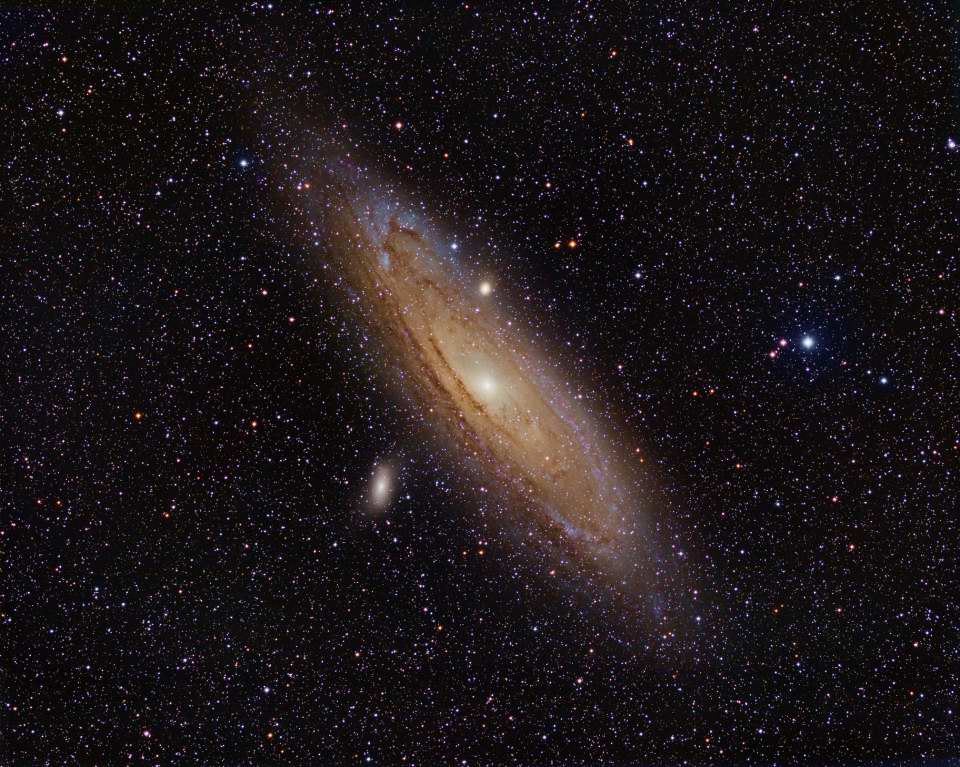 The Andromeda Galaxy - M31, 32, & 110  by Gabe Shaughnessy 