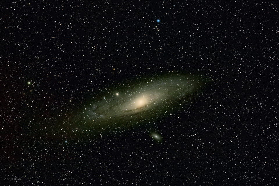 Andromeda 
		Galaxy by Arun Hegde 