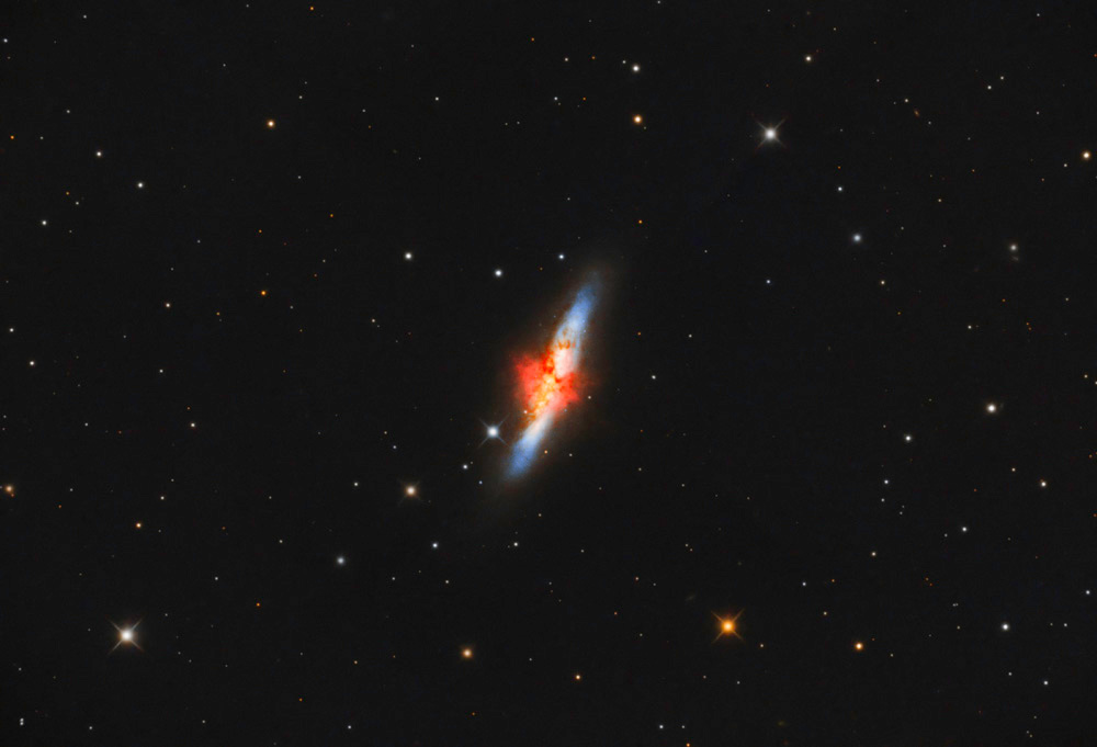 M82 - The Cigar Galaxy by Chad Andrist 