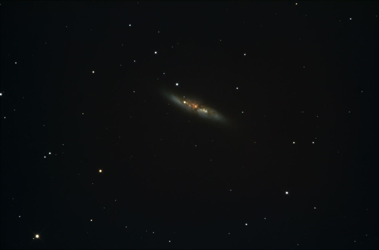 Supernova in M82  by Tamas Kriska 