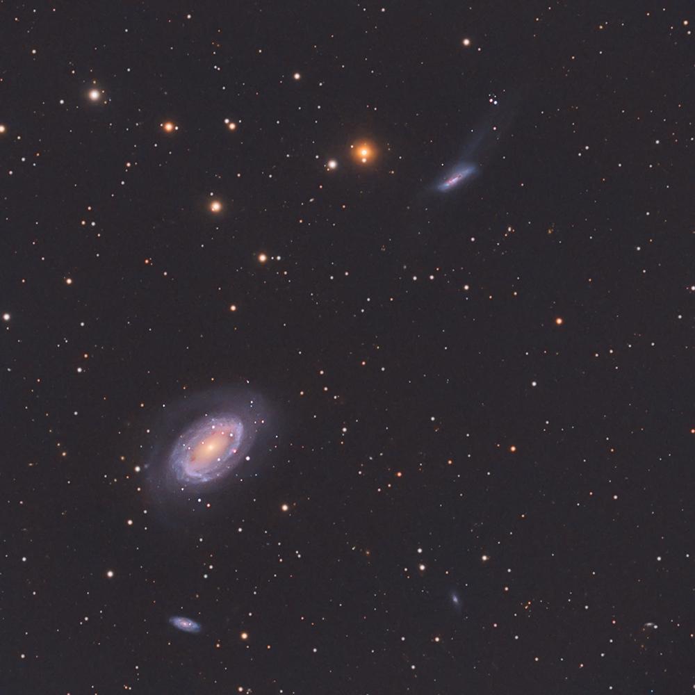 NGC 4725 and friends by Chad Andrist 