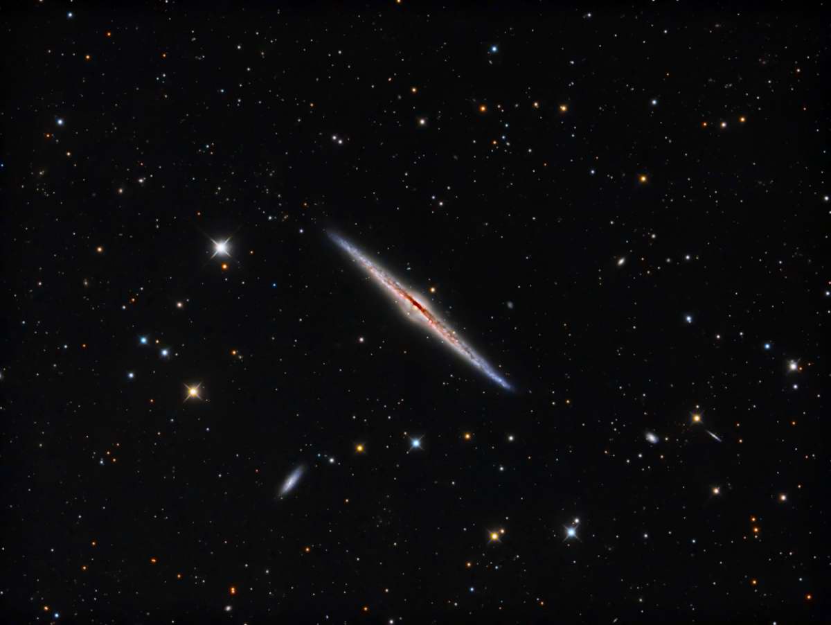 NGC 4565 - Caldwell 38 - The Needle Galaxy  by Chad Andrist 