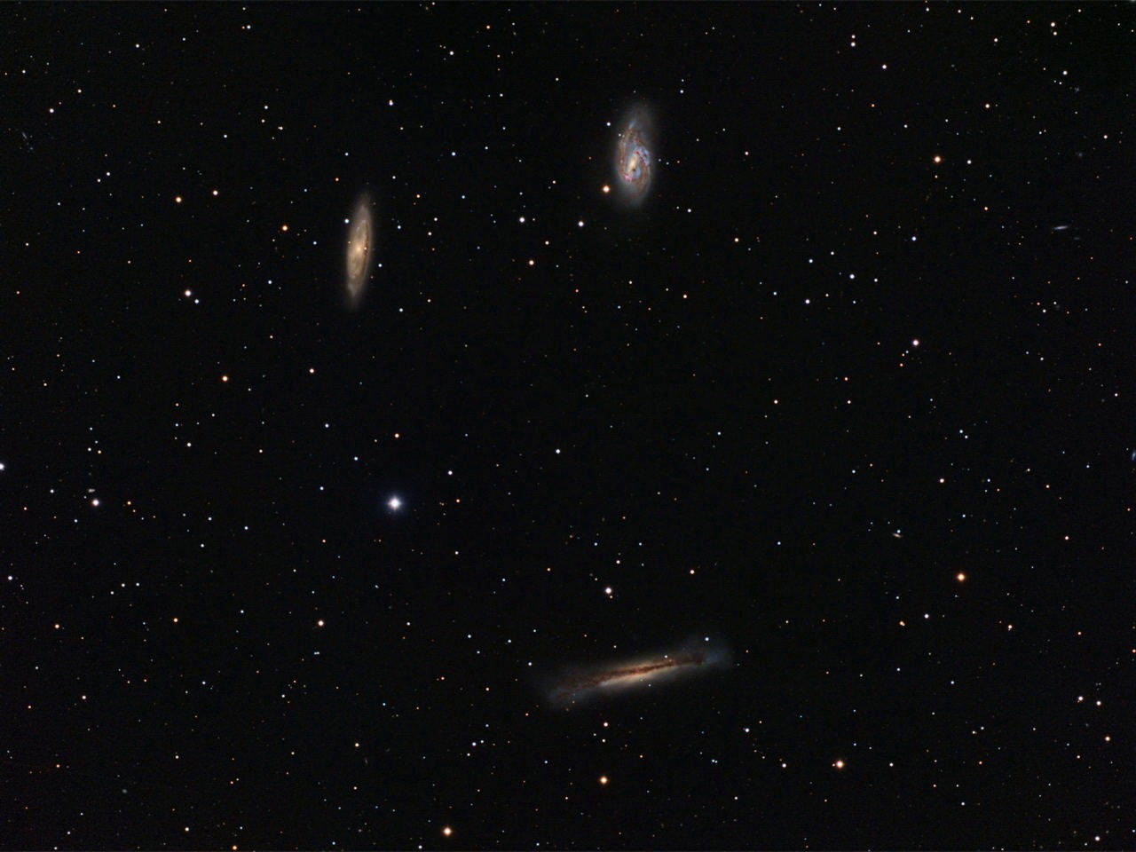 The 
		Leo Triplet by Gabe Shaughnessy 