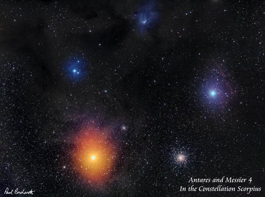 Antares Region with M4 - Widefield by Paul Borchardt 