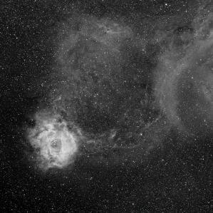 Very Wide Angle - Rosette and Cone nebula region by Tom Schmidtkunz 