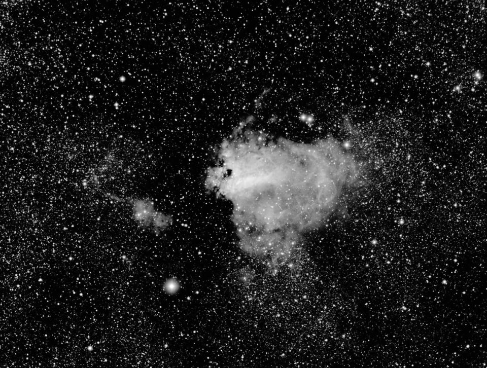M17 - Swan Nebula by Dennis Roscoe 