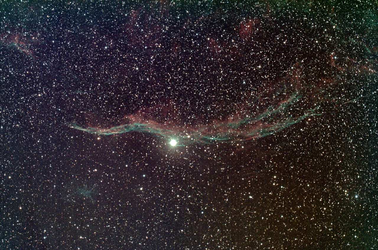 Veil Nebula by Jeff Kraehnke 