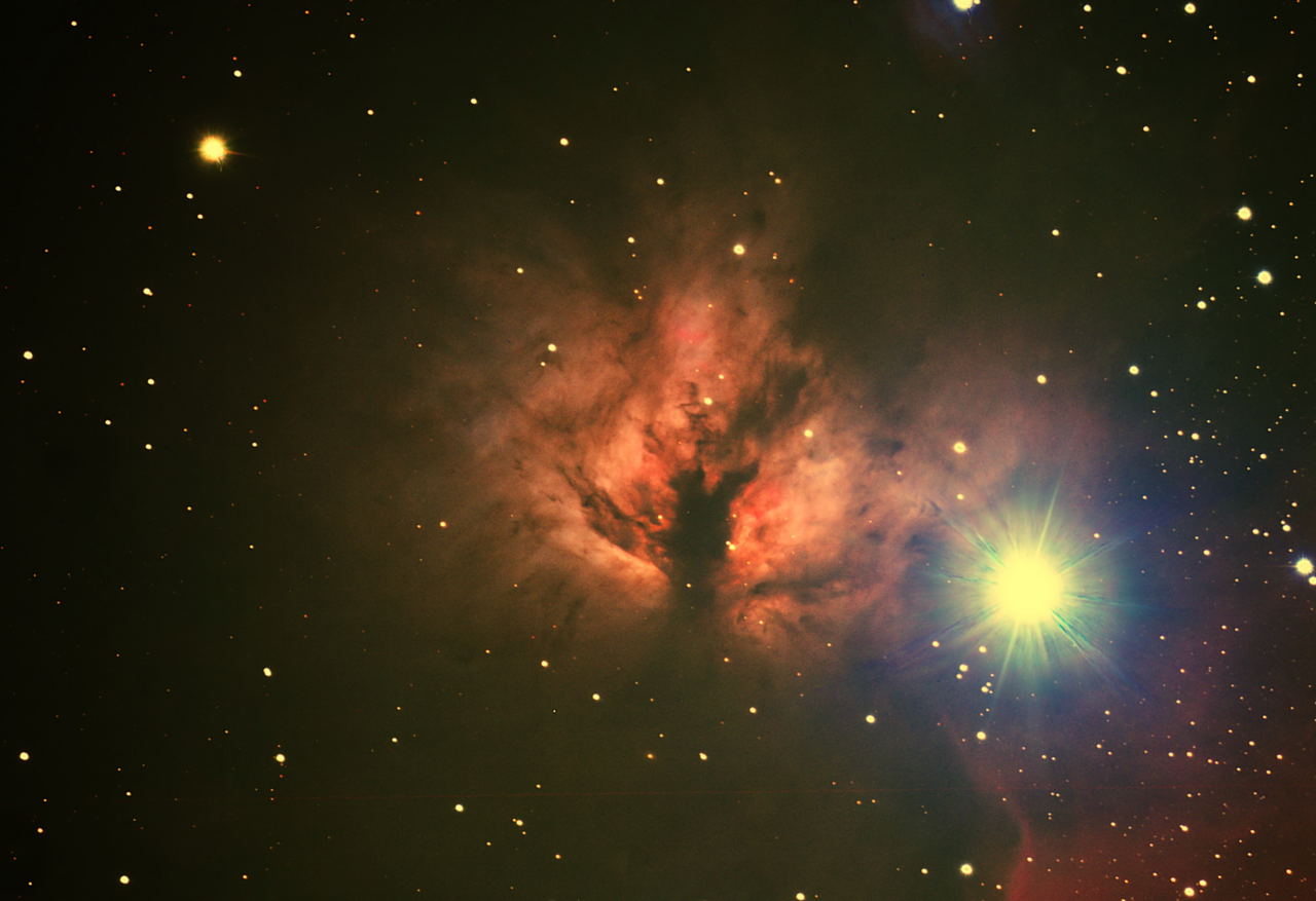 Flame Nebula - NGC 2024 by Scott Jamieson 
