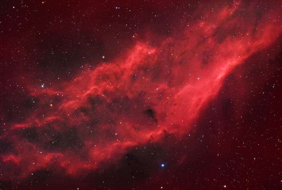 California 
		Nebula - NGC 1499  by Chad Andrist 