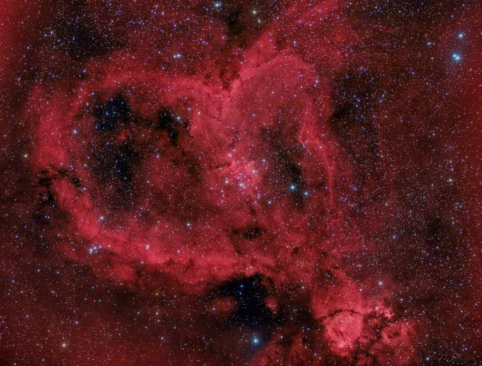 IC 1805 - 
		Heart Nebula by Chad Andrist 