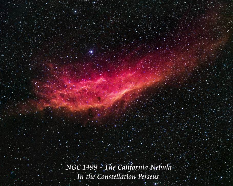 NGC 1499 -California Nebula   by Paul Borchardt 