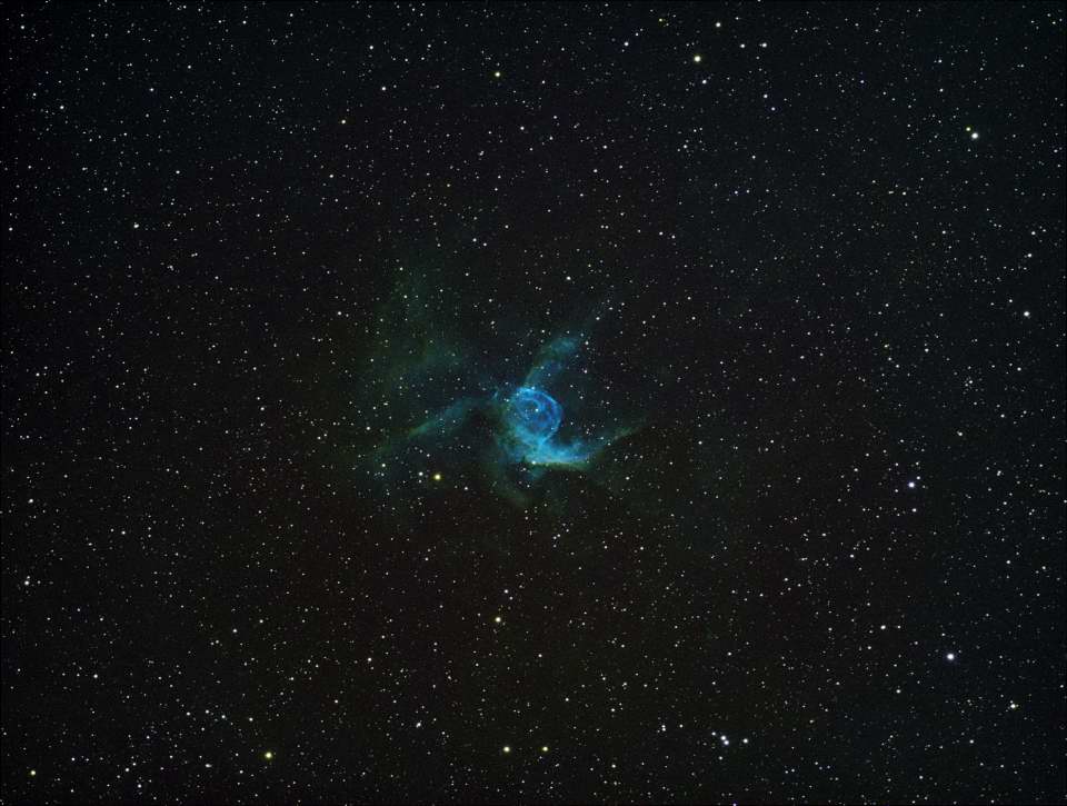 NGC 2359 - Thor's Helmet by Joshua Acosta 
