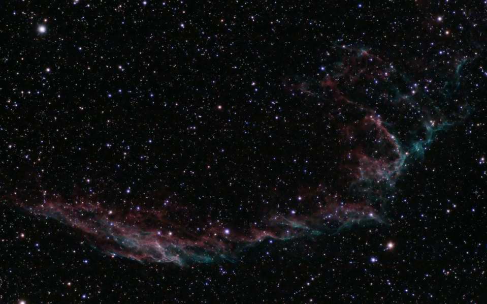 NGC 6992 - Eastern Veil Nebula by Jason Doyle 