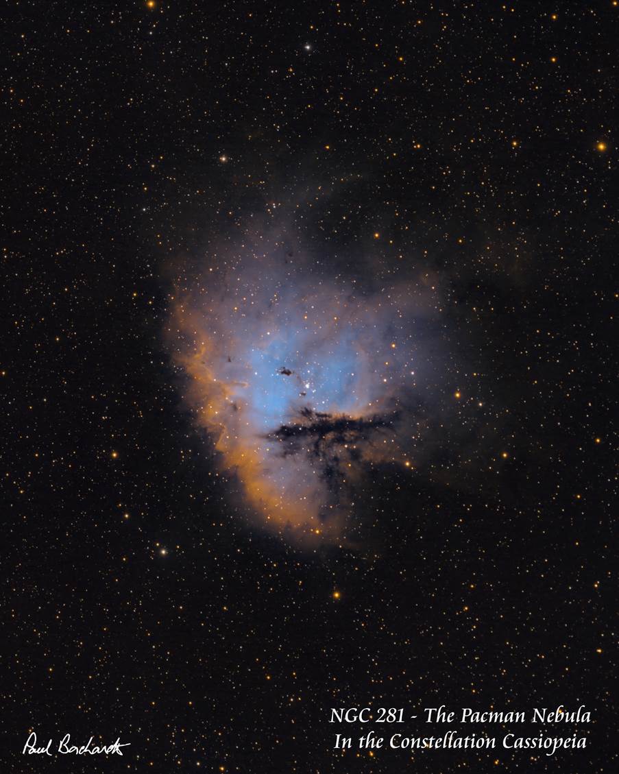 NGC 281 - Pacman Nebula by Paul Borchardt 