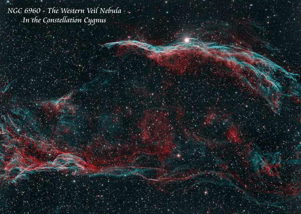 Western Veil Nebula   by Paul Borchardt 