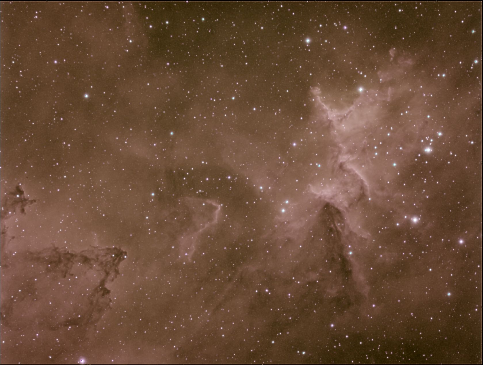 IC 1805 - 
		Heart Nebula by Scott Jamieson 
