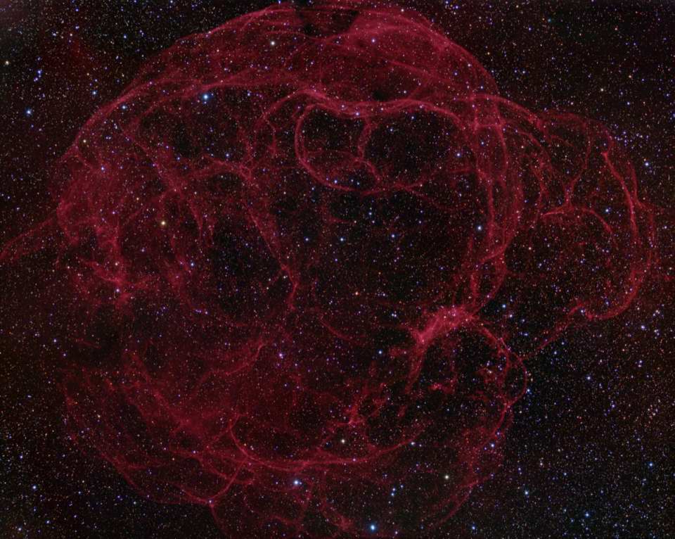 Simeis 147 - Spaghetti Nebula by Gabe Shaughnessy 