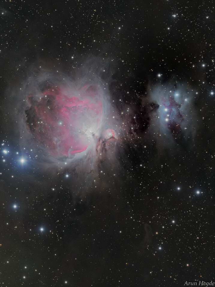 Orion Nebula by Arun Hegde 