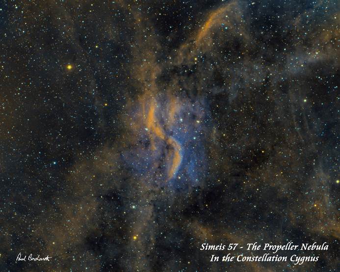 Simeis 57 - The Propeller Nebula