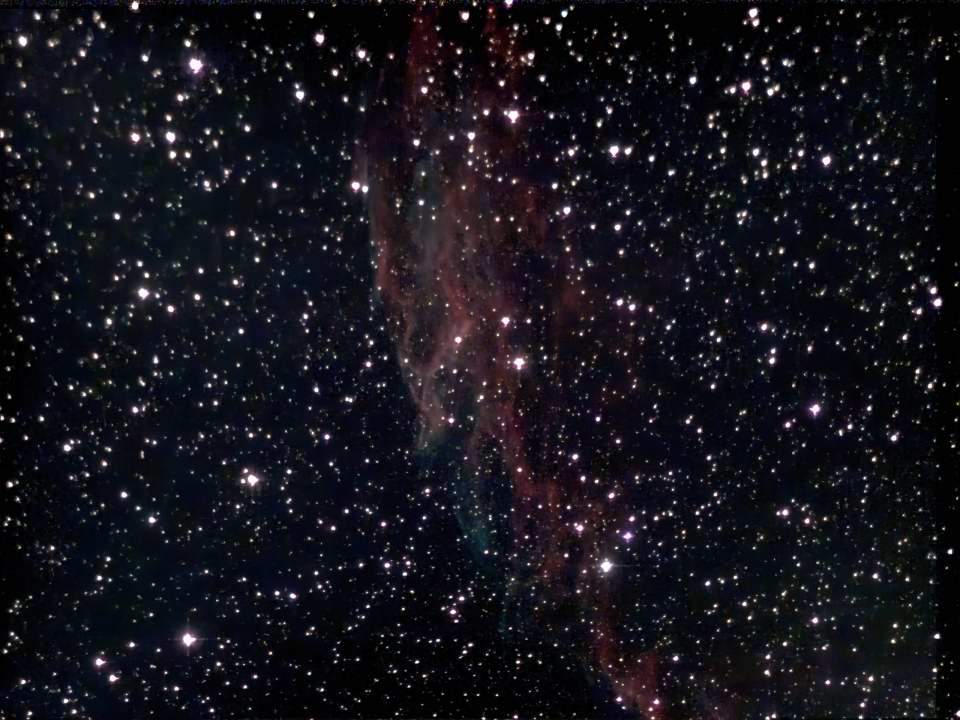 Veil Nebula, Bortle 9, eVscope by Matthew Ryno 