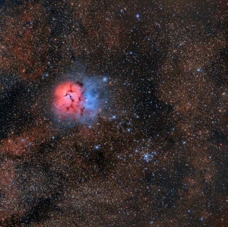 Trifid Nebula in 25 Minutes by Chad Andrist 