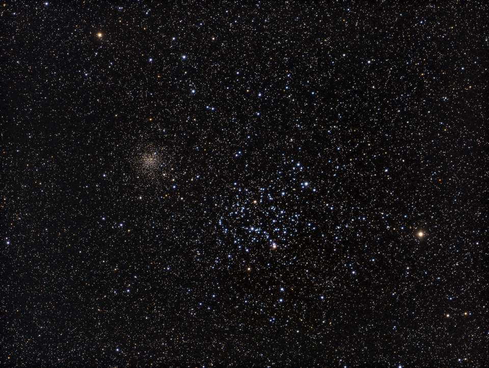 M35 and NGC2158 by Jeff Kraehnke 