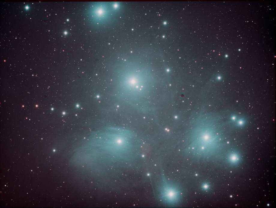 M45 - The Pleiades by Joshua Acosta 