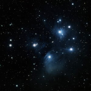 M45 - The Pleiades by Katie Akemann 