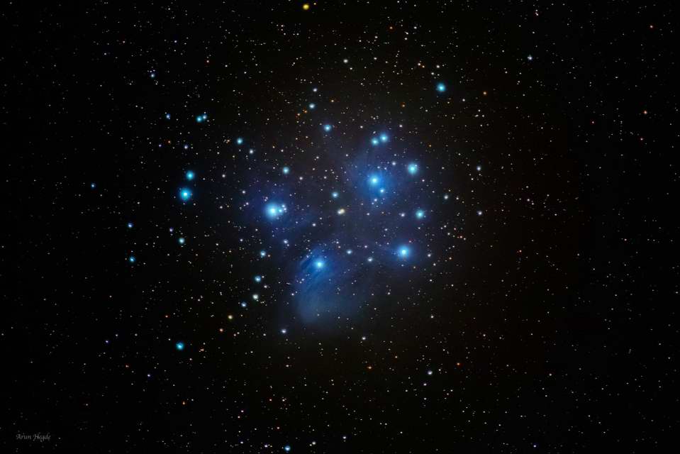 M45 - Pleiades by Arun Hegde 