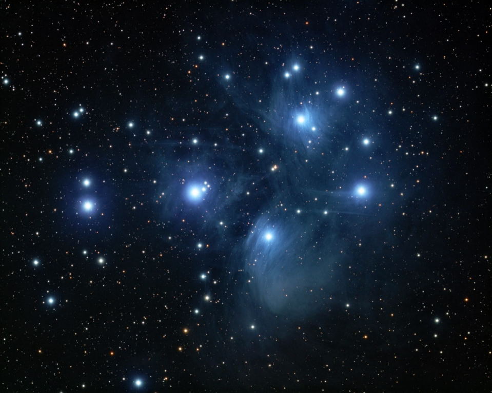M45 
		- The Pleiades by Gabe Shaughnessy 