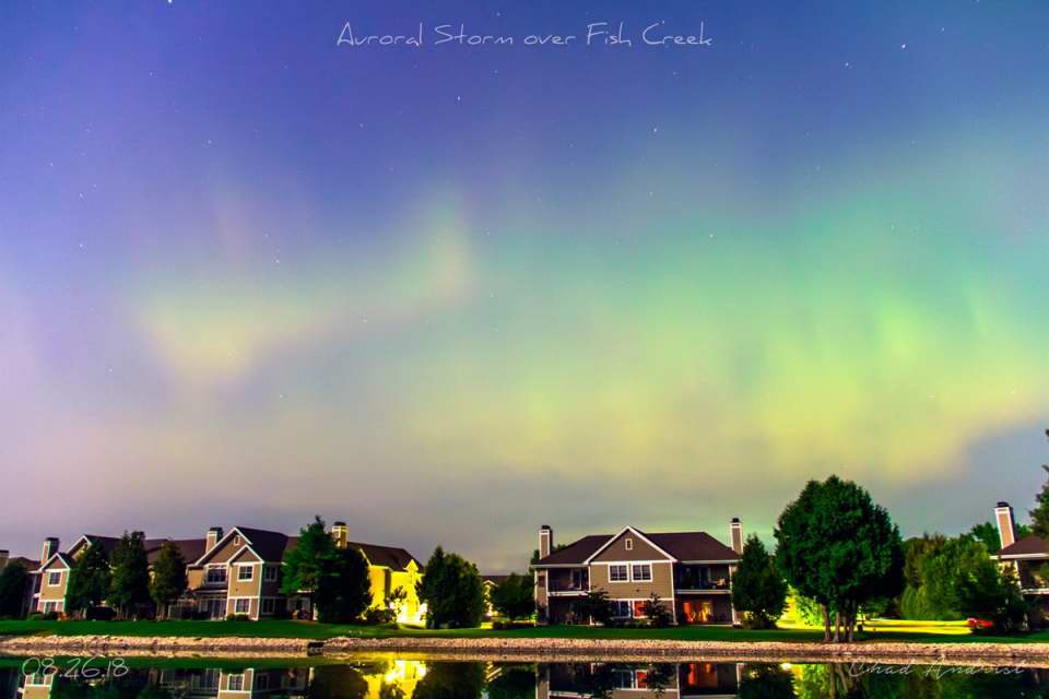 Aurora - From 
		Epraim, Door County, WI  by Chad Andrist 