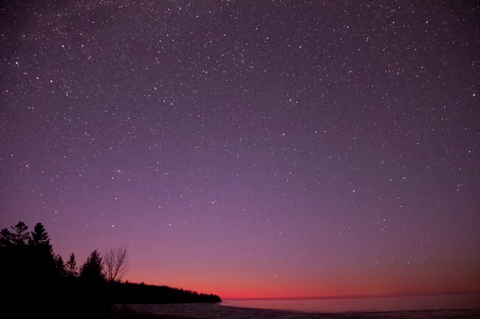 Milky Way 
		From Door County  by Chad Andrist 