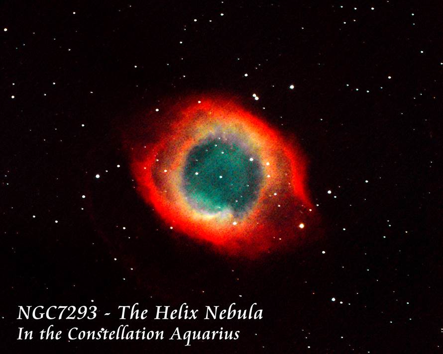NGC 7293 - The Helix Nebula by Paul Borchardt 