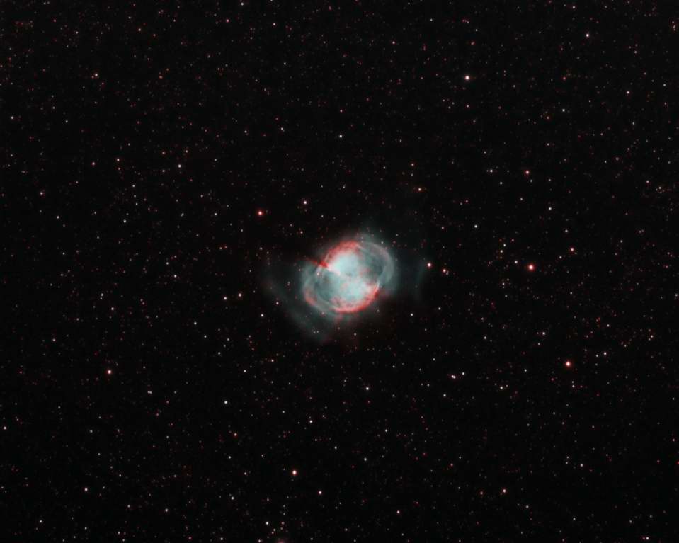 M27 - 
		Dumbbell Nebula  by Gabe Shaughnessy 