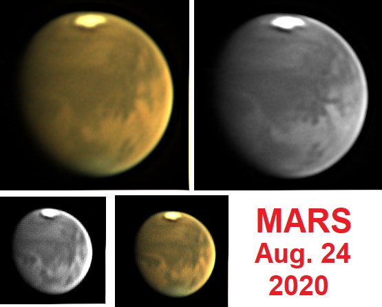 Mars - August 25, 2020 by Lee Keith 