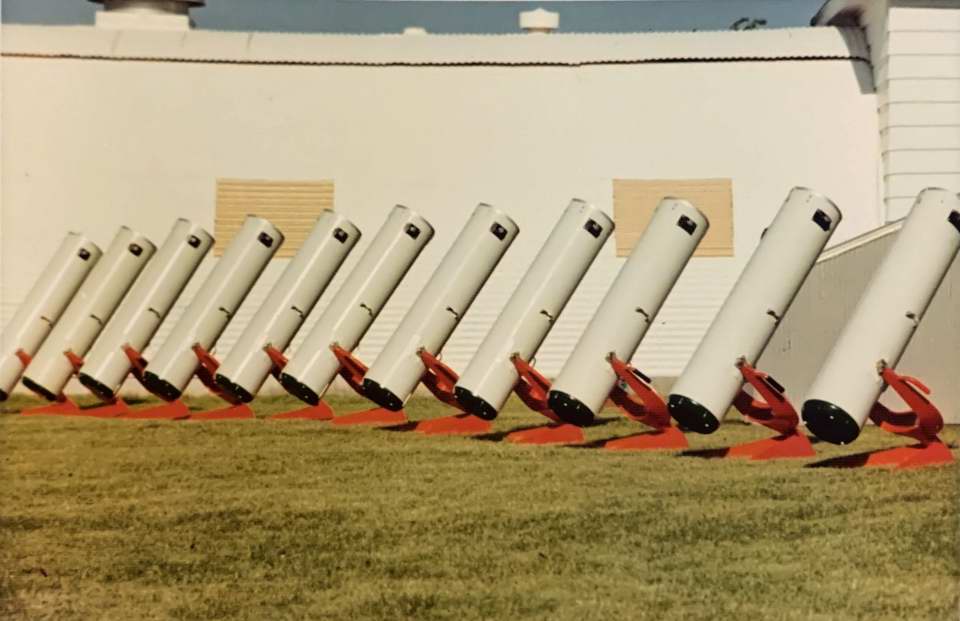 11 of 12 MAS Portascopes in 1974
