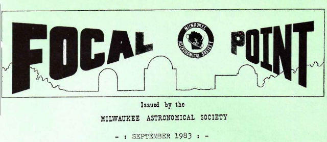 Focal Point Newsletter - First edition