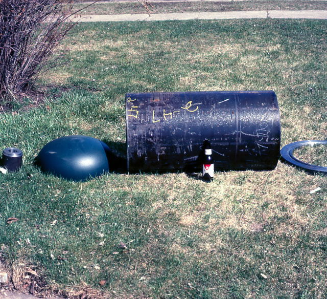 The pieces of the polar axis